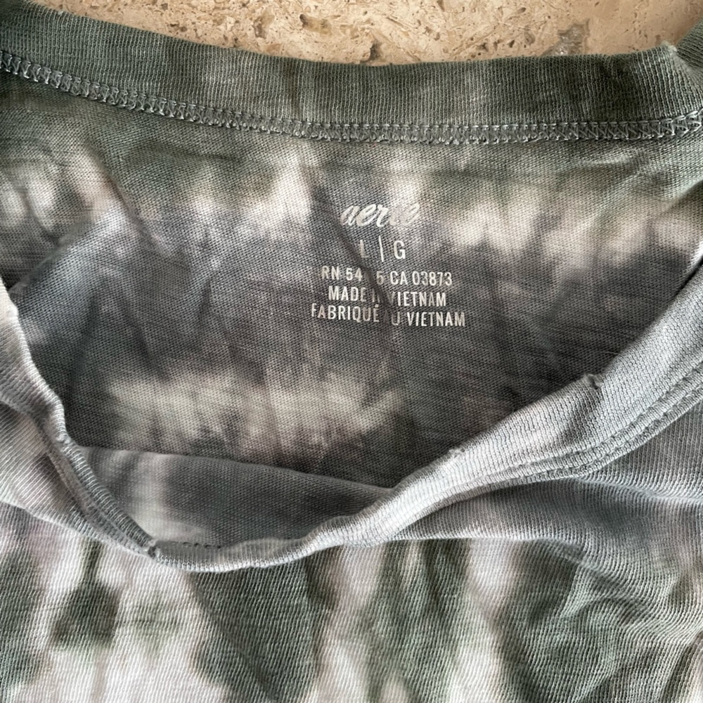 🍁50% Off Fall Sale AERIE Tie Dye NWT Tee - Picture 3 of 5